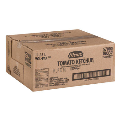 Heinz Ketchup, Vol Pack | 11.35L/Unit, 1 Unit/Case