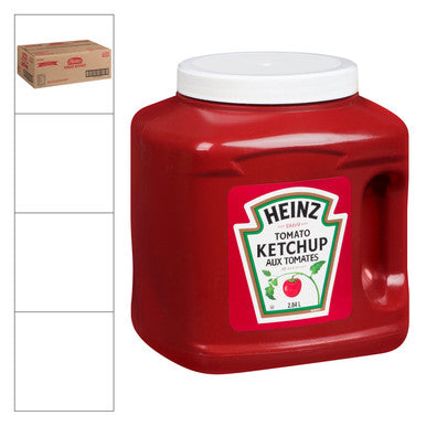 Heinz Big Red Ketchup, Plastic | 2.84L/Unit, 6 Units/Case
