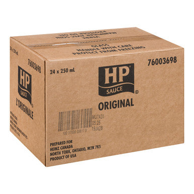 Heinz Hp Sauce, Glass Bottle | 250ML/Unit, 24 Units/Case