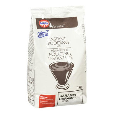 Dr Oetker Shirriff Pudding Mix Caramel Instant 1L/2.20Lbs (2/Case)-Canadian Made