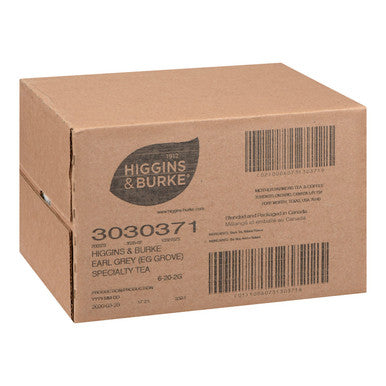 Higgins & Burke Black Earl Grey Tea | 20UN/Unit, 6 Units/Case