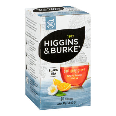Higgins & Burke Black Earl Grey Tea | 20UN/Unit, 6 Units/Case