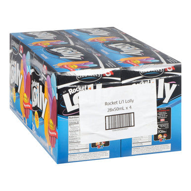 Chapman's Assorted Lolly Candy, Novelty, Rocket | 28X50ML/Unit, 4 Units/Case