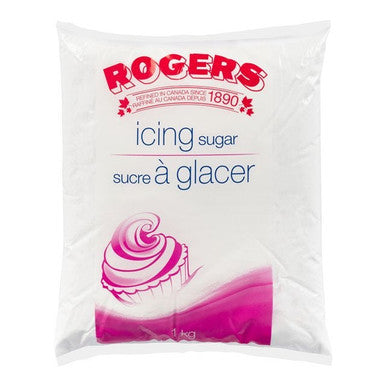 Rogers Icing Sugar | 1KG/Unit, 24 Units/Case