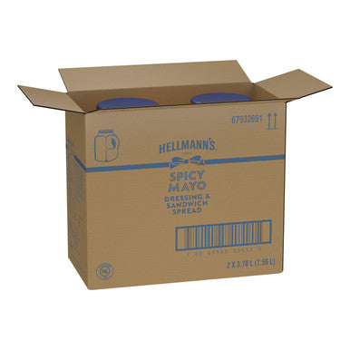 Hellmann's Spicy Mayonnaise | 3.78L/Unit, 2 Units/Case