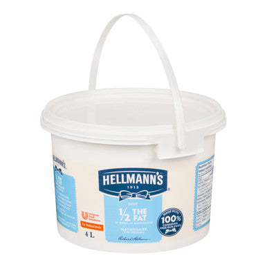 Hellmann's Mayonnaise, 1/2 Fat | 4L/Unit, 2 Units/Case