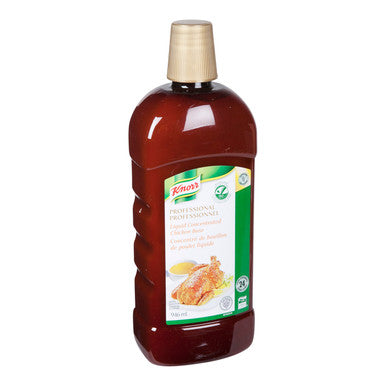 Knorr Chicken Base, Liquid Concentrate, Gluten Free | 946ML/Unit, 4 Units/Case