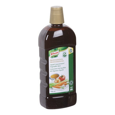 Knorr Vegetable Base, Liquid Concentrate, Gluten Free | 946ML/Unit, 4 Units/Case