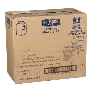 Hellmann's Chunky Blue Cheese Dressing | 3.78L/Unit, 2 Units/Case