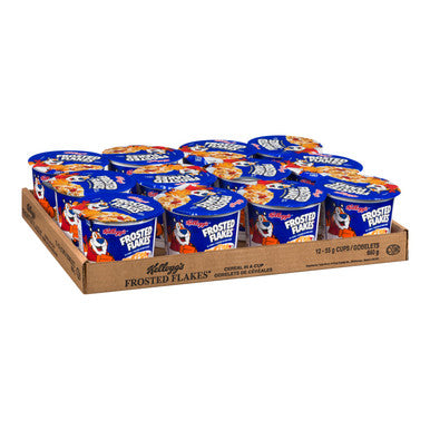 Kellogg's Frosted Flake Cereal, Cup | 55G/Unit, 48 Units/Case