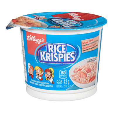 Kellogg's Rice Krispie Cereal, Cup | 42G/Unit, 48 Units/Case