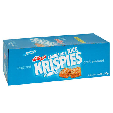 Kellogg's Rice Krispie Cereal Bars, Square, 37G | 20X37G/Unit, 4 Units/Case