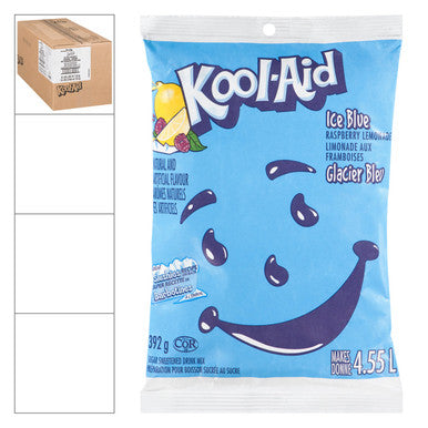 Kool-Aid Iced Blue Raspberry Slush Mix, Ice | 392G/Unit, 18 Units/Case