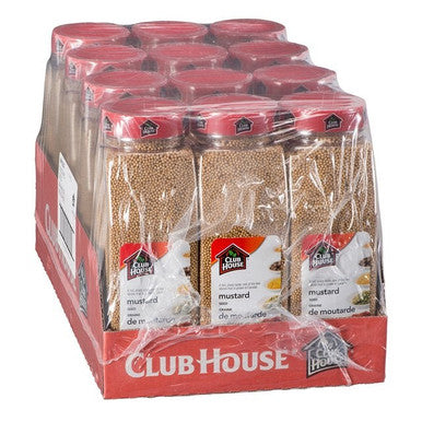 Clubhouse Mustard Seeds, Spice | 750G/Unit, 12 Units/Case