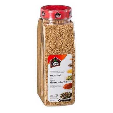 Clubhouse Mustard Seeds, Spice | 750G/Unit, 12 Units/Case