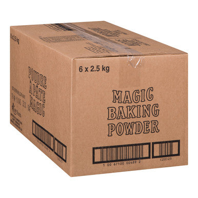 Kraft Magic Baking Powder | Bulk Food Service, 2.5KG/Unit, 6 Units/Case - Elevate Your Baking Game