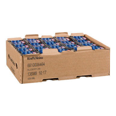 Kraft Pure Blueberry Jam, Portion | 16ML/Unit, 200 Units/Case