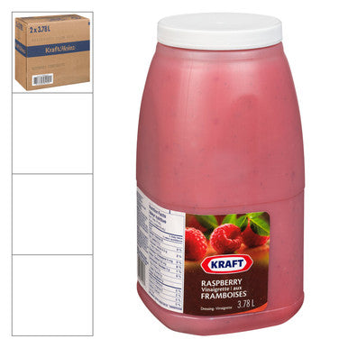Kraft Raspberry Vinaigrette Dressing, Trans Fat Compliant | 3.78L/Unit, 2 Units/Case