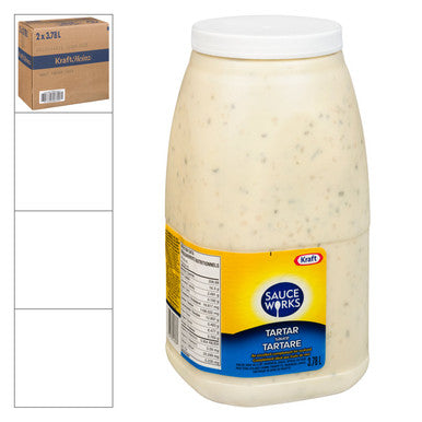 Kraft Tartar Sauce, Trans Fat Compliant | 3.78L/Unit, 2 Units/Case