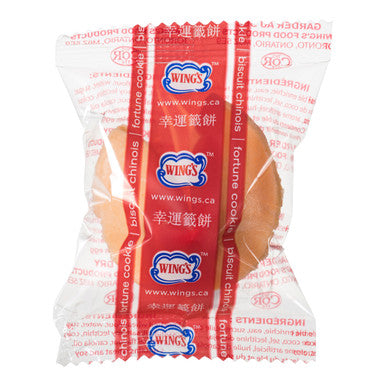 WINGS Fortune Cookies Wrapped 400pcs