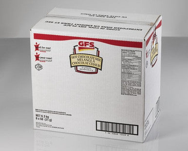 Gordon Choice GFS Hot Chocolate Drink Mix | 50X21G/Unit, 6 Units/Case