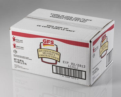 Gordon Choice GFS Hot Chocolate Drink Mix, Bulk | 907G/Unit, 12 Units/Case
