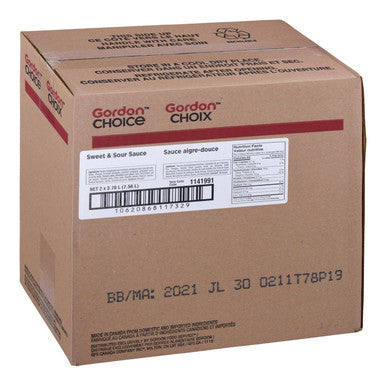 Gordon Choice GFS Sweet And Sour Sauce | 3.7L/Unit, 2 Units/Case