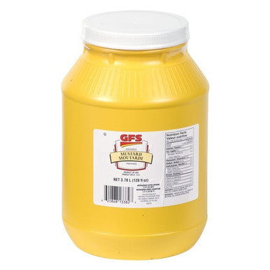 Gordon Choice GFS Prepared Yellow Mustard, Trans Fat Compliant | 3.78L/Unit, 2 Units/Case