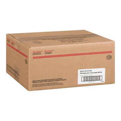Gordon Choice GFS Peach Drink Mix, Crystal Bulk | 425G/Unit, 12 Units/Case