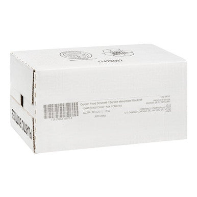 Gordon Choice GFS Ketchup, Upside Down Squeeze Bottle, Canadian | 500ML/Unit, 12 Units/Case