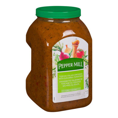 Pepper Mill Tuscan Italian Dressing, With Sun Dried Tomato | 3.78L/Unit, 2 Units/Case