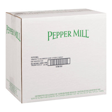 Pepper Mill White Balsamic Lemon/Basil Dressing | 3.78L/Unit, 2 Units/Case