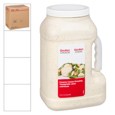 Gordon Choice GFS Creamy Caesar Dressing, No Msg | 3.78L/Unit, 2 Units/Case