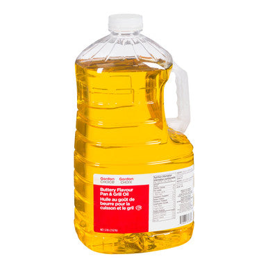 Gordon Choice GFS Buttery Flavoured Pan & Grill Oil | 3.78L/Unit, 4 Units/Case