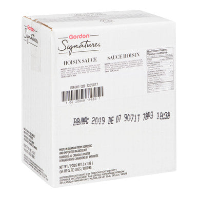 Gordon Signature Hoisin Sauce | 1.89L/Unit, 2 Units/Case