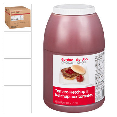 Gordon Choice GFS Tomato Ketchup | 3.78L/Unit, 4 Units/Case