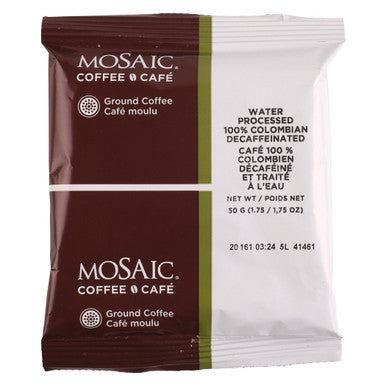 Mosaic 1.75oz Light Decaf Colombian Coffee, 100 Percent | 1.75Z/Unit, 96 Units/Case