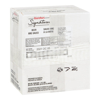 Gordon Signature Beer BBQ Sauce | 1.89L/Unit, 2 Units/Case