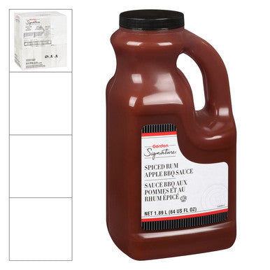 Gordon Signature Spiced Rum Apple BBQ Sauce | 1.89L/Unit, 2 Units/Case