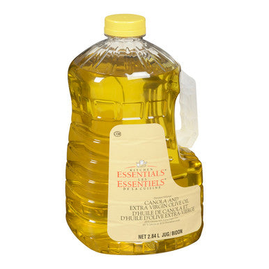 Kitchen Essentials Canola & Extra Virgin Olive Oil Blend, 85/15, Zero Trans Fat | 2.84L/Unit, 6 Units/Case