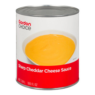 Gordon Choice GFS Sharp Cheddar Cheese Sauce | 2.84L/Unit, 6 Units/Case