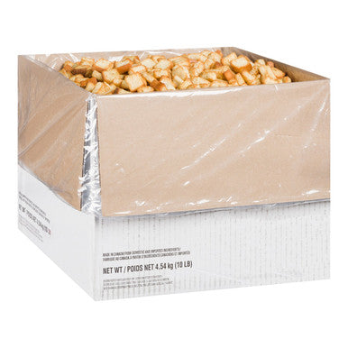 Gordon Choice GFS Seasoned Homestyle Croutons, 3/4 In Diced | 4.54KG/Unit, 1 Unit/Case