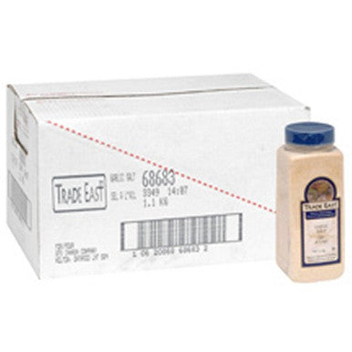 Trade East Granulated Garlic Salt, Spice, Shaker | 1.1KG/Unit, 12 Units/Case