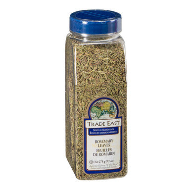 Trade East Rosemary Leaves, Spice, Herb, Trans Fat Compliant | 275G/Unit, 12 Units/Case