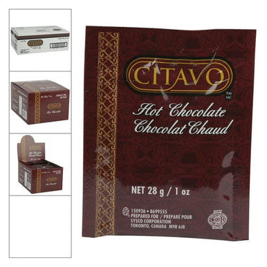 Cocoa Mix Hot Chocol 28 g/0.98oz (100/Case) - Canadian Made