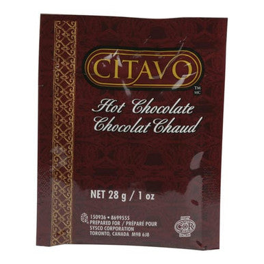 Cocoa Mix Hot Chocol 28 g/0.98oz (100/Case) - Canadian Made