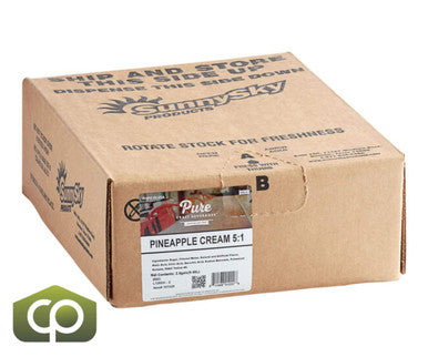 Pure Craft Beverages Sweet Pineapple Cream Soda Syrup 2.5 Gallon Bag in Box