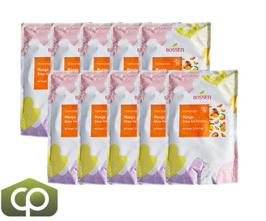 Bossen 2.2 lb. (1 kg) Bubble Tea Mango Snow Ice Powder Mix - Refreshing(10/Case)