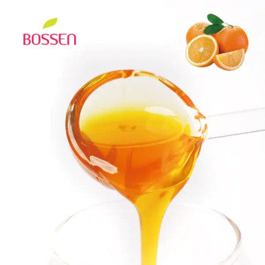 Bossen Orange Bubble Tea Concentrated Syrup 64 fl. oz. (1.89 L) - Real Orange Juice(6/Case)