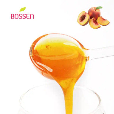 Bossen Peach Bubble Tea Concentrated Syrup 1.9 kg (64 fl. oz.) - Juicy Sweetness(6/Case)